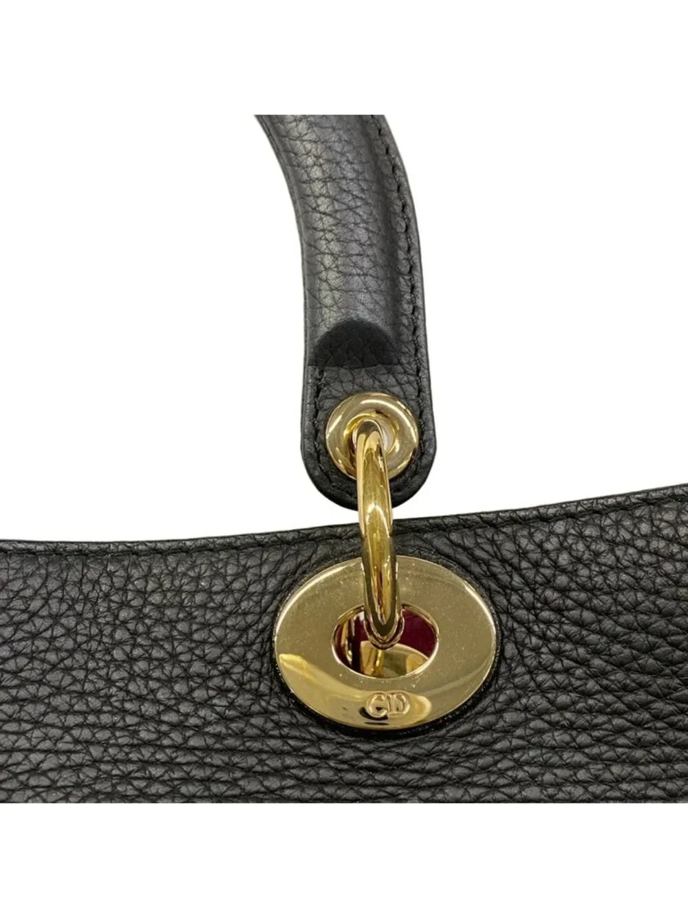 Dior Tote Diorissimo Black Leather